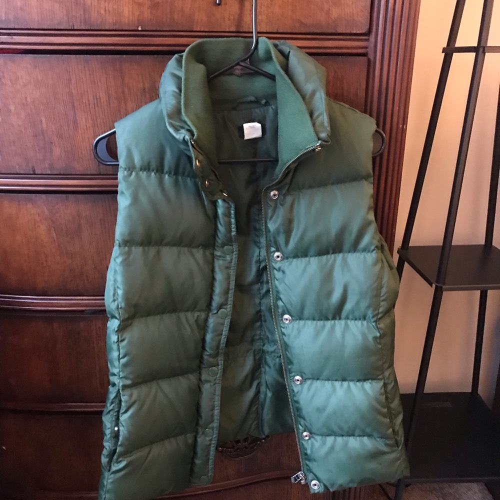 J Crew puffer vest